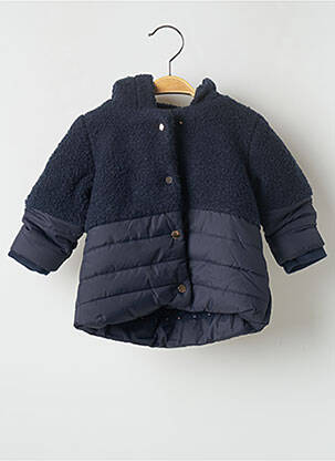 Palton lung bleumarin ABSORBA fată