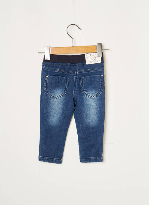 Pantalon drept bleumarin 3 POMMES fată