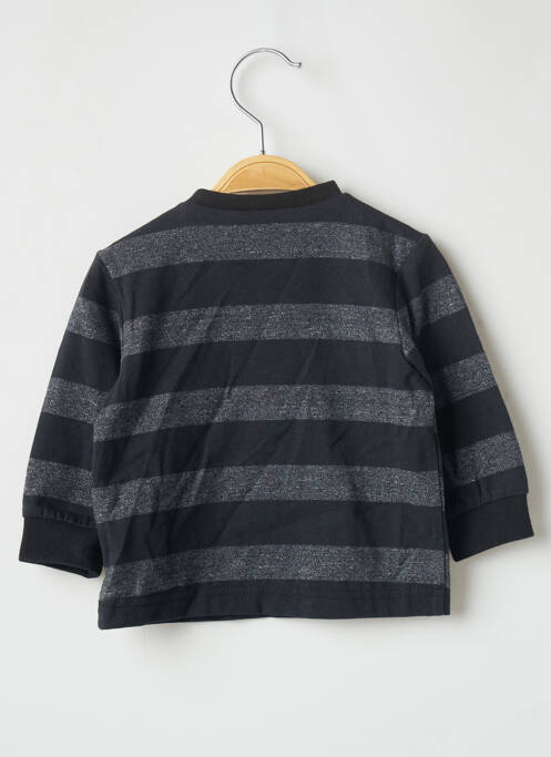 Tricou negru 3 POMMES băiat