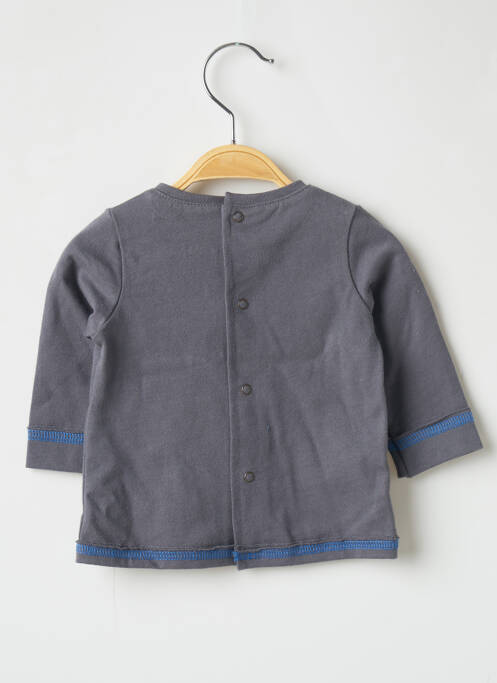 Tricou gri 3 POMMES băiat