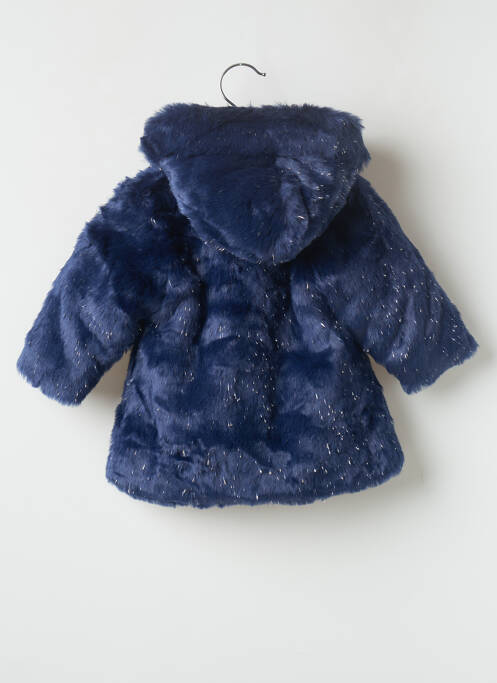 Palton lung albastru ABSORBA fată
