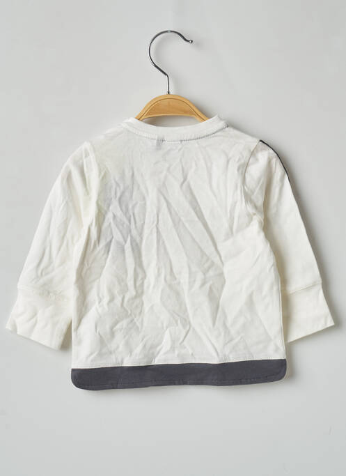 Tricou alb 3 POMMES băiat