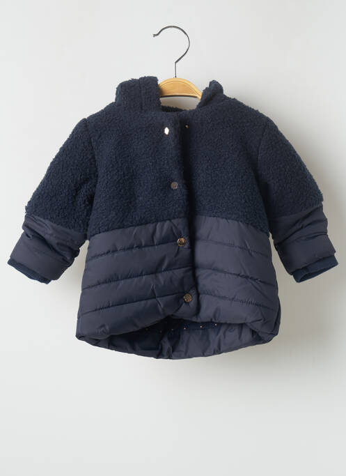 Palton lung bleumarin ABSORBA fată