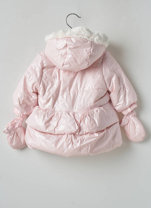 Geacă matlasată roz ABSORBA fată