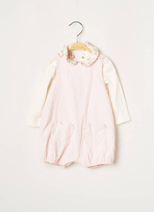 Salopetă scurtă roz ABSORBA fată