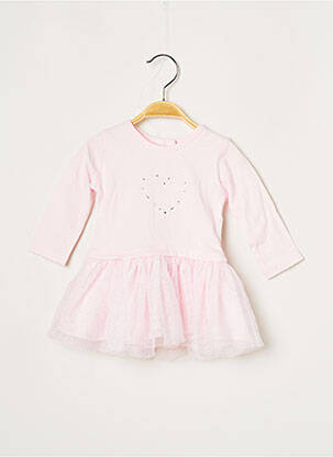 Rochie midi roz ABSORBA fată