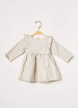 Rochie midi gri ABSORBA fată