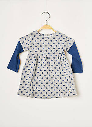 Rochie midi albastru ABSORBA fată