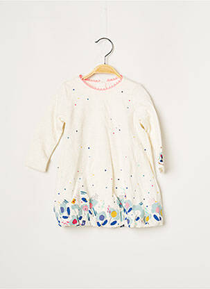 Rochie midi alb CATIMINI fată