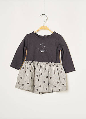 Rochie midi gri ABSORBA fată