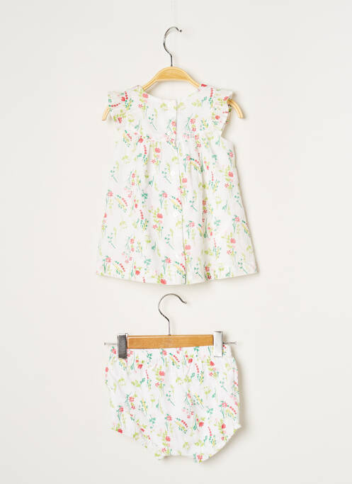 Rochie midi alb ABSORBA fată