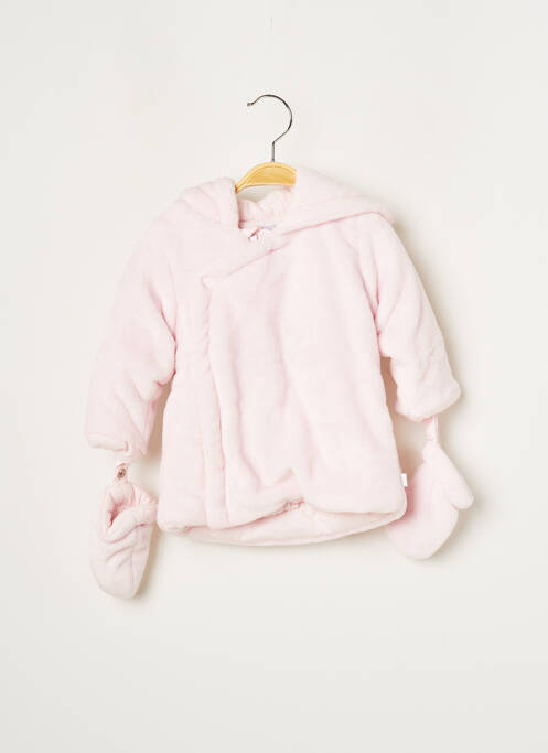 Palton scurt roz ABSORBA fată