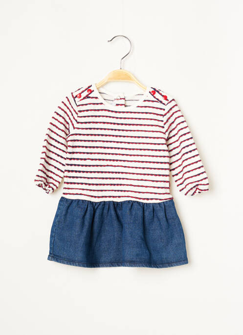 Rochie midi bleumarin ABSORBA fată