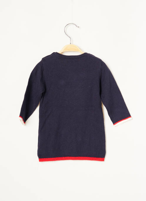 Rochie midi bleumarin ABSORBA fată