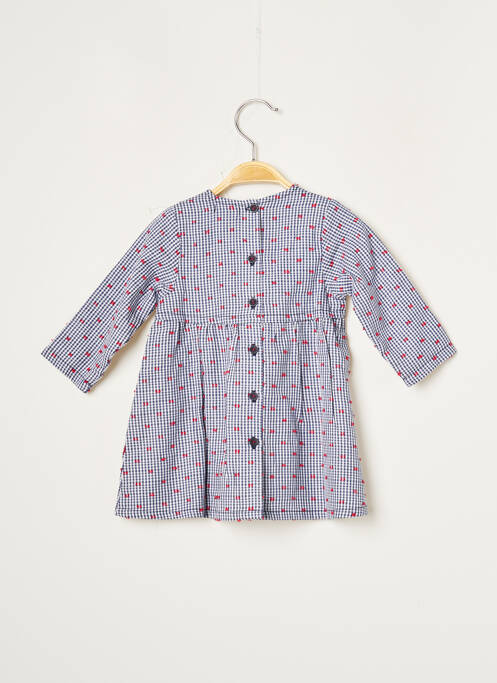 Rochie midi bleumarin ABSORBA fată