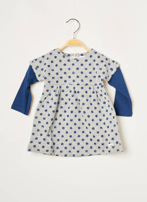 Rochie midi albastru ABSORBA fată