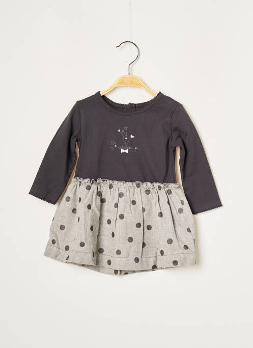 Rochie midi gri ABSORBA fată