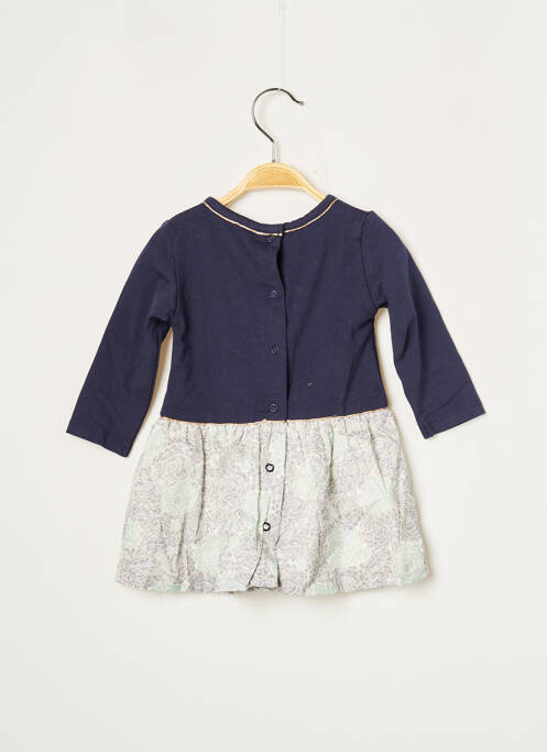 Rochie midi bleumarin ABSORBA fată