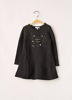 Rochie midi negru ABSORBA fată