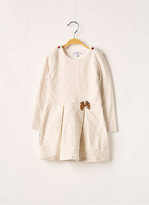 Rochie midi bej ABSORBA fată