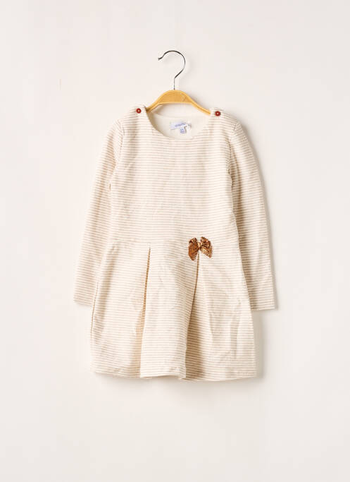 Rochie midi bej ABSORBA fată