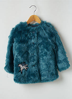 Palton scurt albastru CATIMINI fată