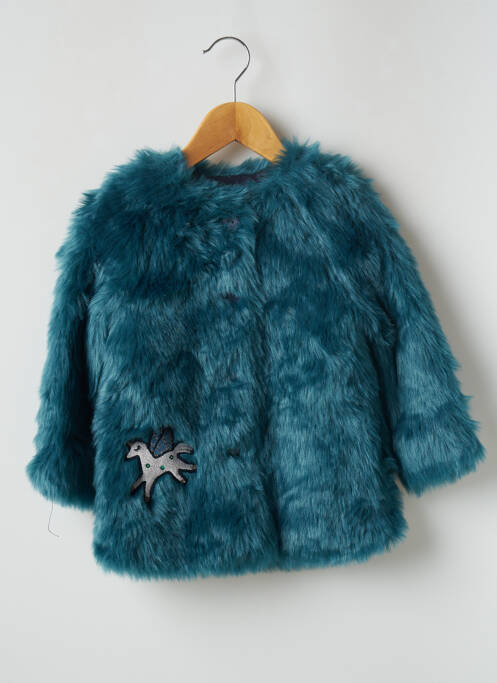 Palton scurt albastru CATIMINI fată