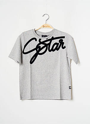 Tricou gri G STAR fată