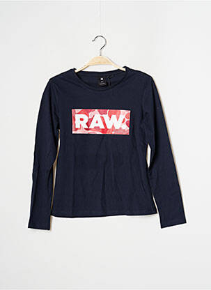 Tricou bleu marin G STAR fată