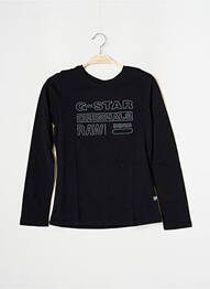 Tricou negru G STAR fată