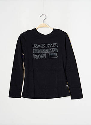 Tricou negru G STAR fată
