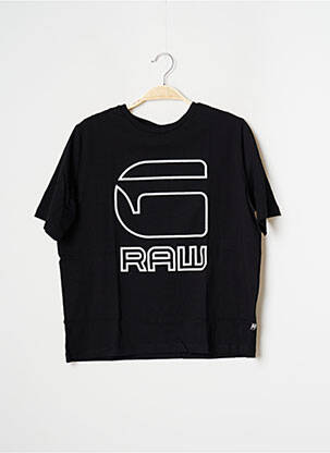 Tricou negru G STAR fată