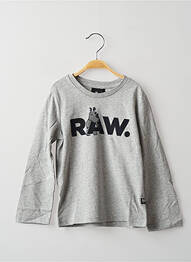 Tricou gri G STAR garcon