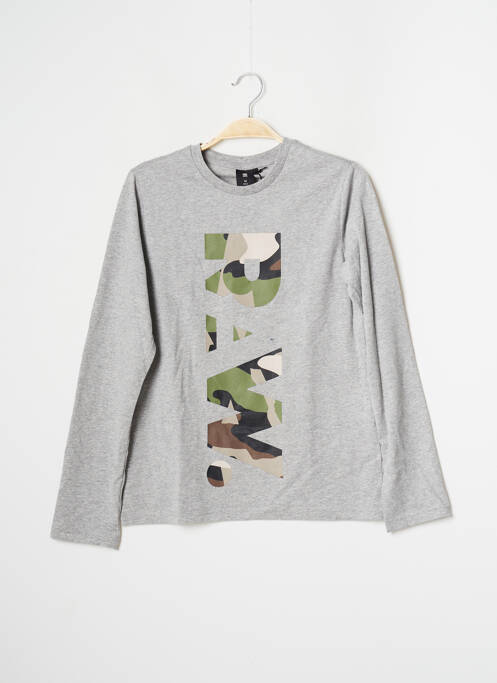 Tricou gri G STAR băiat