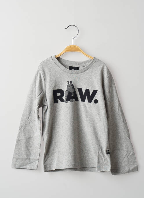 Tricou gri G STAR băiat