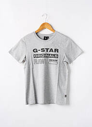 Tricou gri G STAR garcon