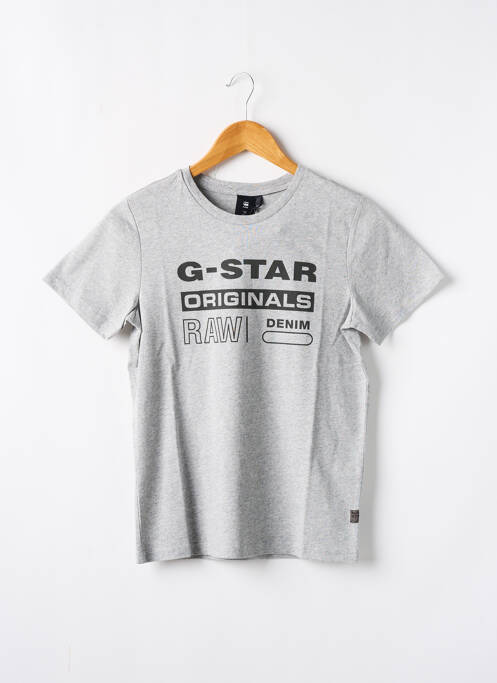 Tricou gri G STAR băiat