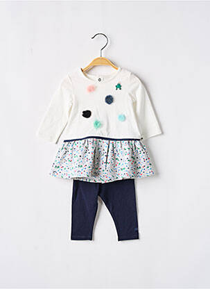 Set pantaloni alb CATIMINI fată
