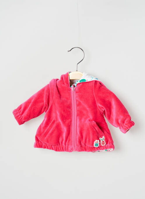 Vestă cu mâneci lungi roz CATIMINI fată