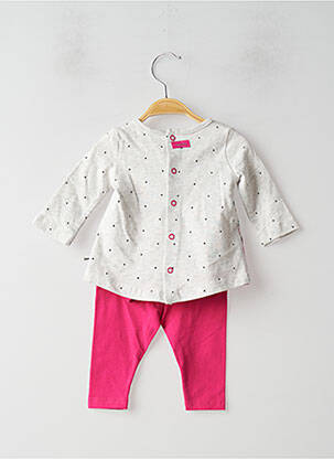 Set pantaloni roz CATIMINI fată