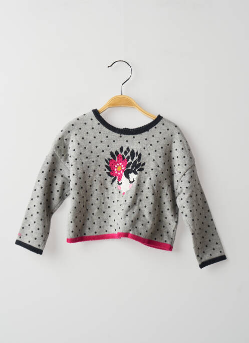 Vestă cu mâneci lungi gri CATIMINI fată