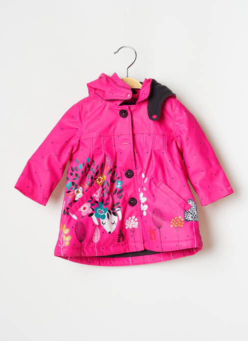 Impermeabil roz CATIMINI fată