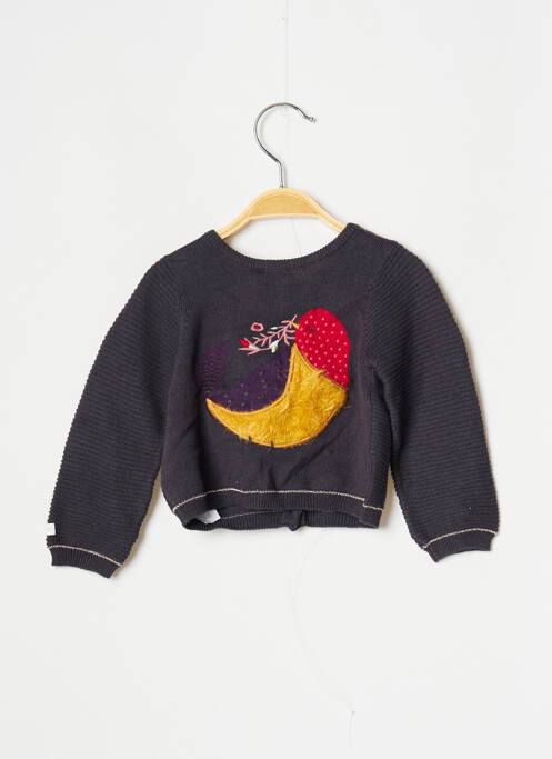 Vestă cu mâneci lungi gri CATIMINI fată