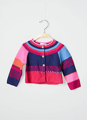 Vestă cu mâneci lungi roz CATIMINI fată