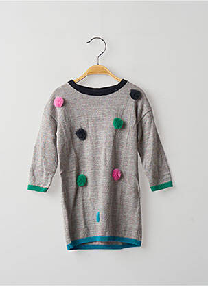 Rochie pulover gri CATIMINI fată