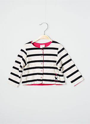 Vestă cu mâneci lungi bej CATIMINI fată