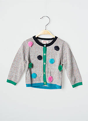 Vestă cu mâneci lungi gri CATIMINI fată