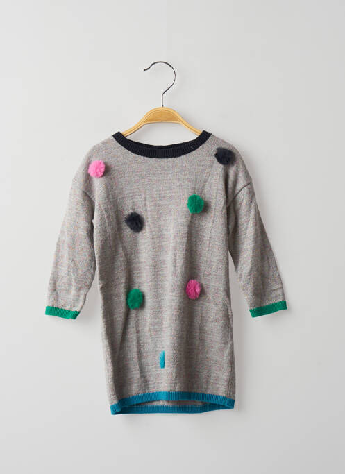 Rochie pulover gri CATIMINI fată