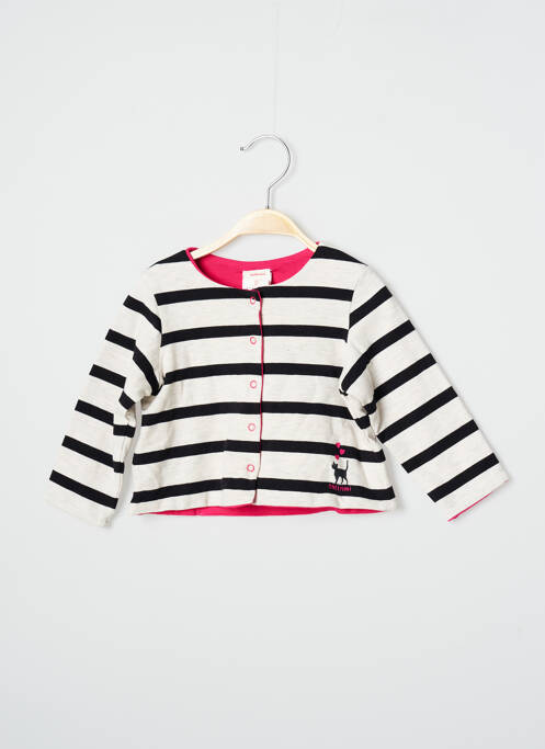 Vestă cu mâneci lungi bej CATIMINI fată