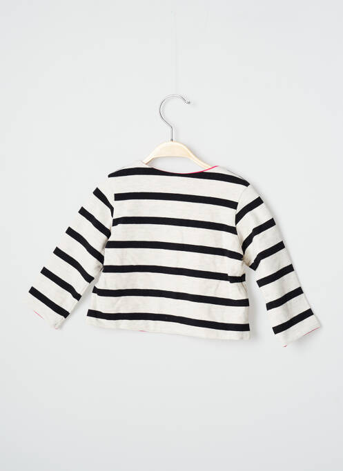 Vestă cu mâneci lungi bej CATIMINI fată